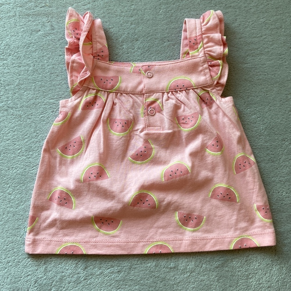 NWOT Baby Watermelon Tank Top - 12m - Picture 2 of 3